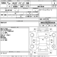 Audi A1 лот № 5066 оценка 3  с аукциона в Японии 2
