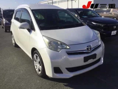 Toyota RACTIS  с аукциона в Японии