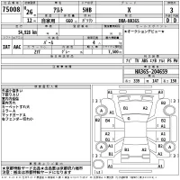 Suzuki ALTO лот № 75008 оценка 3  с аукциона в Японии 2