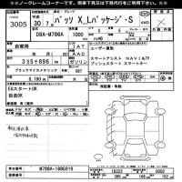 Toyota PASSO лот № 3005 оценка X  с аукциона в Японии 11