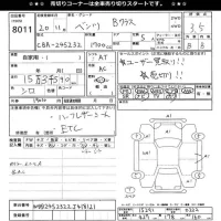 Mercedes-Benz B CLASS лот № 8011 оценка 3.5  с аукциона в Японии 10