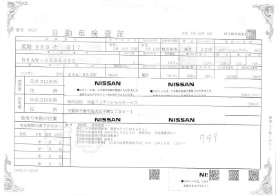 Nissan SAKURA  с аукциона в Японии