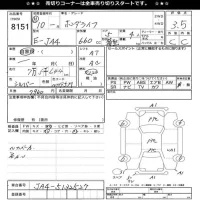 Honda LIFE лот № 8151 оценка 3.5  с аукциона в Японии 11