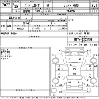Mitsubishi PAJERO IO лот № 7077 оценка 3.5  с аукциона в Японии 2