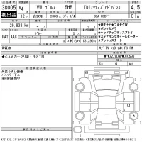 Volkswagen GOLF лот № 38005 оценка 4.5  с аукциона в Японии 11