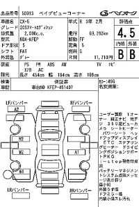Mazda CX-5 лот № 50013 оценка 4.5  с аукциона в Японии 7