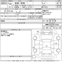 BMW MINI лот № 38022 оценка 4.5  с аукциона в Японии 11
