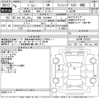 Suzuki JIMNY лот № 9012 оценка 3  с аукциона в Японии 11