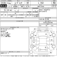 Daihatsu MOVE CONTE лот № 9185 оценка RA  с аукциона в Японии 11