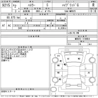Suzuki HUSTLER лот № 9215 оценка R  с аукциона в Японии 11