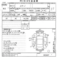 Nissan MURANO лот № 85042 оценка 3.5  с аукциона в Японии 10