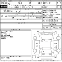 Mazda CX-8 лот № 30031 оценка 3.5  с аукциона в Японии 11