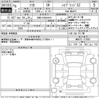 Suzuki SOLIO лот № 36183 оценка 5  с аукциона в Японии 11
