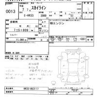 Nissan SKYLINE лот № 13 оценка 3  с аукциона в Японии 8