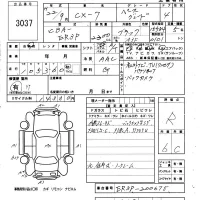 Mazda CX-7 лот № 3037 оценка R  с аукциона в Японии 5