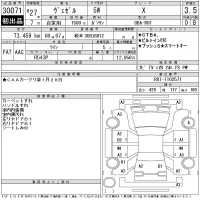 Honda VEZEL лот № 30071 оценка 3.5  с аукциона в Японии 11