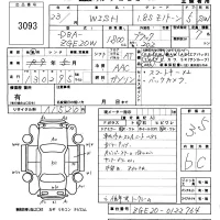 Toyota WISH лот № 3093 оценка 3.5  с аукциона в Японии 5