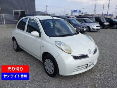 Nissan MARCH  с аукциона в Японии