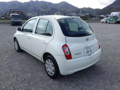 Nissan MARCH  с аукциона в Японии
