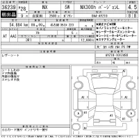 Lexus NX лот № 36239 оценка 4.5  с аукциона в Японии 11