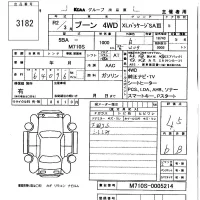 Daihatsu Boon лот № 3182 оценка 4.5  с аукциона в Японии 5