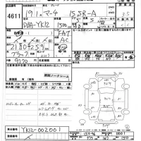 Nissan MARCH лот № 4611 оценка 3.5  с аукциона в Японии 6