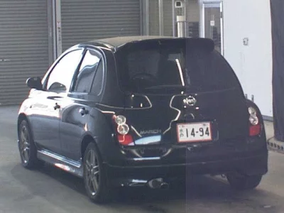 Nissan MARCH  с аукциона в Японии