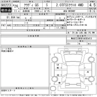 Audi Q5 лот № 90223 оценка 4.5  с аукциона в Японии 11