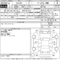 Subaru FORESTER лот № 30185 оценка 4  с аукциона в Японии 11