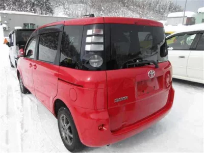 Toyota SIENTA  с аукциона в Японии