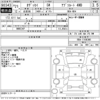 Honda ODYSSEY лот № 90343 оценка 3.5  с аукциона в Японии 11