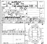 Mercedes-Benz C CLASS WAGON лот № 1207 оценка 3.5  с аукциона в Японии 4
