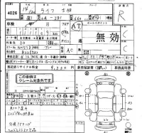 Honda LIFE лот № 4026 оценка R  с аукциона в Японии 4