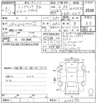 Subaru IMPREZA G4 лот № 2536 оценка 3.5  с аукциона в Японии 8
