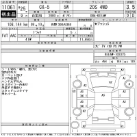 Mazda CX-5 лот № 11061 оценка 3.5  с аукциона в Японии 11