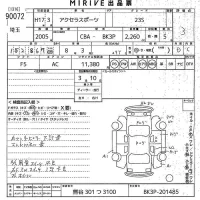 Mazda AXELA лот № 90072 оценка 3  с аукциона в Японии 10