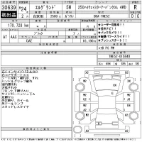 Nissan ELGRAND лот № 30639 оценка R  с аукциона в Японии 3