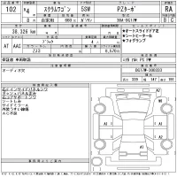 Mazda SCRUM лот № 102 оценка RA  с аукциона в Японии 11
