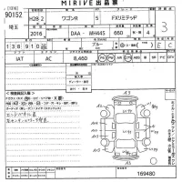 Suzuki WAGON R лот № 90152 оценка 3  с аукциона в Японии 10