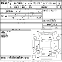 Mazda MAZDA3 лот № 40009 оценка R  с аукциона в Японии 2