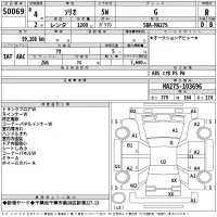 Suzuki SOLIO лот № 50069 оценка R  с аукциона в Японии 2
