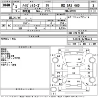 Daihatsu HIJET VAN лот № 3040 оценка 3  с аукциона в Японии 2