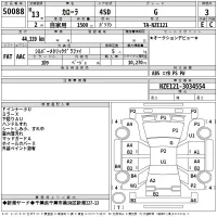 Toyota COROLLA лот № 50088 оценка 3  с аукциона в Японии 2