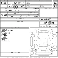 Mitsubishi LANCER лот № 9055 оценка RA  с аукциона в Японии 2