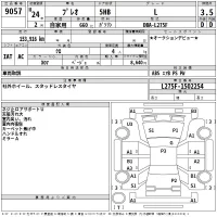 Subaru PLEO лот № 9057 оценка 3.5  с аукциона в Японии 2