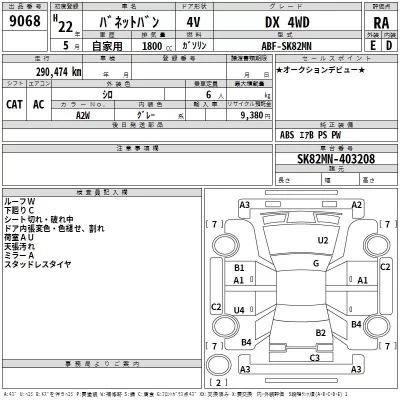 Nissan VANETTE VAN  с аукциона в Японии