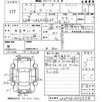Daihatsu TANTO лот № 177 оценка 3.5  с аукциона в Японии 5