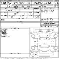 Suzuki EVERY WAGON лот № 3064 оценка 3.5  с аукциона в Японии 2