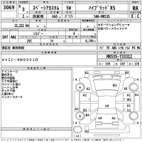 Suzuki SPACIA лот № 3069 оценка RA  с аукциона в Японии 2