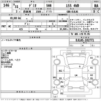Mazda DEMIO лот № 146 оценка RA  с аукциона в Японии 2